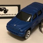 DODGE DURANGO 2007 KEYRING BLUE