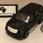 CADILLAC ESCALADE 2007 KEYRING BLACK 1/56 SCALE