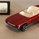 CHEVROLET CAMARO CONVERTIBLE 1969 KEYRING 1/56 COPPER