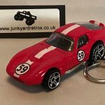 SHELBY COBRA DAYTONA KEYRING 1/56 SCALE RED