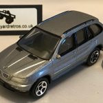 BMW X5 MK1 KEYRING / KEYCHAIN 1/56 SCALE GUNMETAL GREY