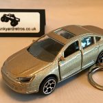 CITROEN C5 KEYRING / KEYCHAIN 1/56 SCALE GOLD