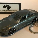 LAMBORGHINI ESTOQUE KEYRING / KEYCHAIN 1/56 SCALE GUNMETAL GREY