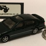 LEXUS GS300 KEYRING / KEYCHAIN 1/72 SCALE BLUE