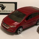 HONDA INSIGHT 2010 KEYRING / KEYCHAIN 1/56 SCALE METALLIC RED