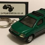 LEXUS RX300 KEYRING / KEYCHAIN 1/72 SCALE GREEN