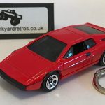 LOTUS ESPRIT S1 KEYRING / KEYCHAIN 1/56 SCALE RED