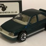 PEUGEOT 406 KEYRING / KEYCHAIN 1/56 SCALE GREEN