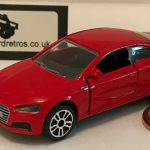 AUDI A5 S5 COUPE KEYRING / KEYCHAIN 1/56 SCALE RED