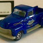 Chevrolet Classic 1947 AD3100 Pick Up Keyring Keychain 1/56 Scale BLUE
