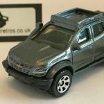 Chevrolet Colorado Xtreme Pick Up Keyring Keychain 1/56 Scale GUNMETAL GREY