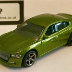 Dodge Charger 2018 Keyring Keychain 1/56 GREEN