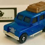 Land Rover Defender 110 1965 LWB Keyring Keychain 1/56 BLUE