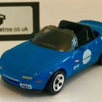 Mazda MX5 MX-5 1991 Roof Down Keychain Keyring 1/56 Scale