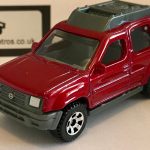 Nissan Xterra 2000 SUV Keyring Keychain 1/56 Scale METALLIC RED