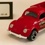 VW Beetle Pick Up 1949 Keyring Keychain 1/56 Scale RED
