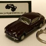 JENSON 541R CLASSIC KEYRING / KEYCHAIN 1/76 SCALE IMPERIAL CRIMSON