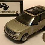 RANGE ROVER L405  KEYRING / KEYCHAIN 1/76 SCALE LUXOR SILVER