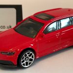 AUDI RS6 AVANT 2017 KEYRING KEYCHAIN 1/56 RED