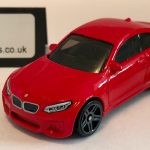 BMW M2 COUPE 2016 KEYRING KEYCHAIN 1/56 RED