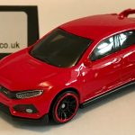 HONDA CIVIC TYPE R 2018 KEYRING KEYCHAIN 1/56 RED