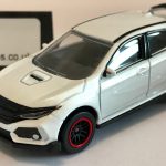 HONDA CIVIC TYPE R 2017 MJ KEYRING KEYCHAIN 1/56 WHITE