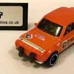 FORD ESCORT MK1 RS1600 1970 HW No. 7 KEYRING / KEYCHAIN 1/56 SCALE ORANGE
