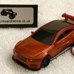 JAGUAR XE V8 HW KEYRING / KEYCHAIN 1/56 SCALE COPPER