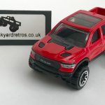 DODGE RAM 1500 REBEL 2020 PICK UP KEYRING / KEYCHAIN 1/56 SCALE RED