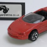 CHEVROLET CAMARO CONVERTIBLE 1995 KEYRING 1/56 SCALE RED