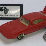 DODGE CHARGER DAYTONA 1970 KEYRING 1/56 SCALE RED