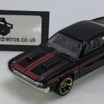 DODGE DEMON 1971 KEYRING 1/56 SCALE BLACK