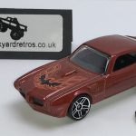 PONTIAC FIREBIRD 1973 KEYRING 1/56 SCALE DARK COPPER