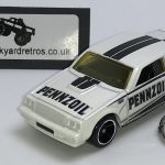 BUICK GRAND NATIONAL PENNZOIL KEYRING 1/56 SCALE WHITE