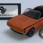 CHEVROLET CAMARO SS CONVERTIBLE 1969 KEYRING / KEYCHAIN 1/56 SCALE ORANGE
