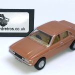 FORD GRANADA MK1 CONSUL CLASSIC KEYRING / KEYCHAIN 1/76 SCALE COPPER