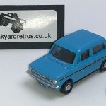 HILLMAN IMP KEYRING / KEYCHAIN 1/76 SCALE MIDDLE BLUE