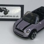 MINI COOPER S CABRIOLET 2010 KEYRING / KEYCHAIN 1/56 SCALE LILAC