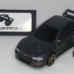 Subaru Impreza 22B STi 1998 HW KEYRING / KEYCHAIN 1/56 SCALE DARK GUNMETAL