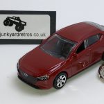 MAZDA 3 HATCHBACK 2019 KEYRING KEYCHAIN 1/56 RED