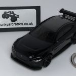 JAGUAR XE V8 HW KEYRING / KEYCHAIN 1/56 SCALE BLACK
