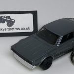 Nissan Datsun Skyline 2000 GT-R 1973 CLASSIC KEYRING / KEYCHAIN 1/56 SCALE GREY
