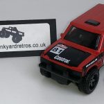 Range Rover Classic Rally KEYRING / KEYCHAIN 1/56 SCALE RED