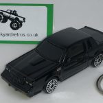 BUICK GRAND NATIONAL 1987 KEYRING 1/56 SCALE BLACK