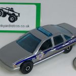 Chevrolet Caprice 1994 SECURITY KEYRING / KEYCHAIN 1/56 SCALE SILVER