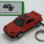 TOYOTA MR2 MK1 1984 KEYRING / KEYCHAIN 1/56 SCALE RED