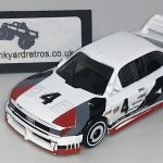 AUDI 90 QUATTRO CLASSIC KEYRING / KEYCHAIN 1/56 SCALE WHITE, RED, BLACK, & GREY