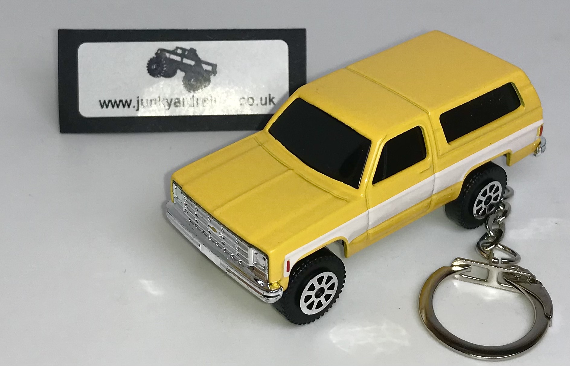 Chevrolet Blazer K5 1979 1_56 YELLOW and WHITE