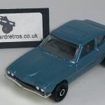 FORD CAPRI MK1 1970 KEYRING / KEYCHAIN 1/56 SCALE BLUE