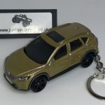 MAZDA CX5 CX-5 2016 KEYRING KEYCHAIN 1/56 GOLD